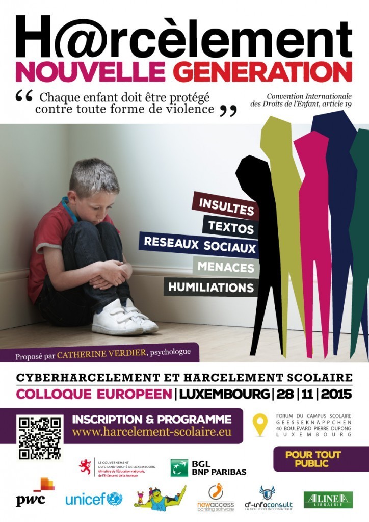 Résultat de recherche d'images pour "AFFICHE CONTRE VIOLENCE SCOLAIRE"